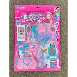 Fashion Princess Kit, Kit de Maquillaje, Fashion Dress Up, Toys, Girl Toys