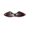 e-power-auto-Trim For Alfa Romeo Giulia 17-22 Black Side Rearview Mirror