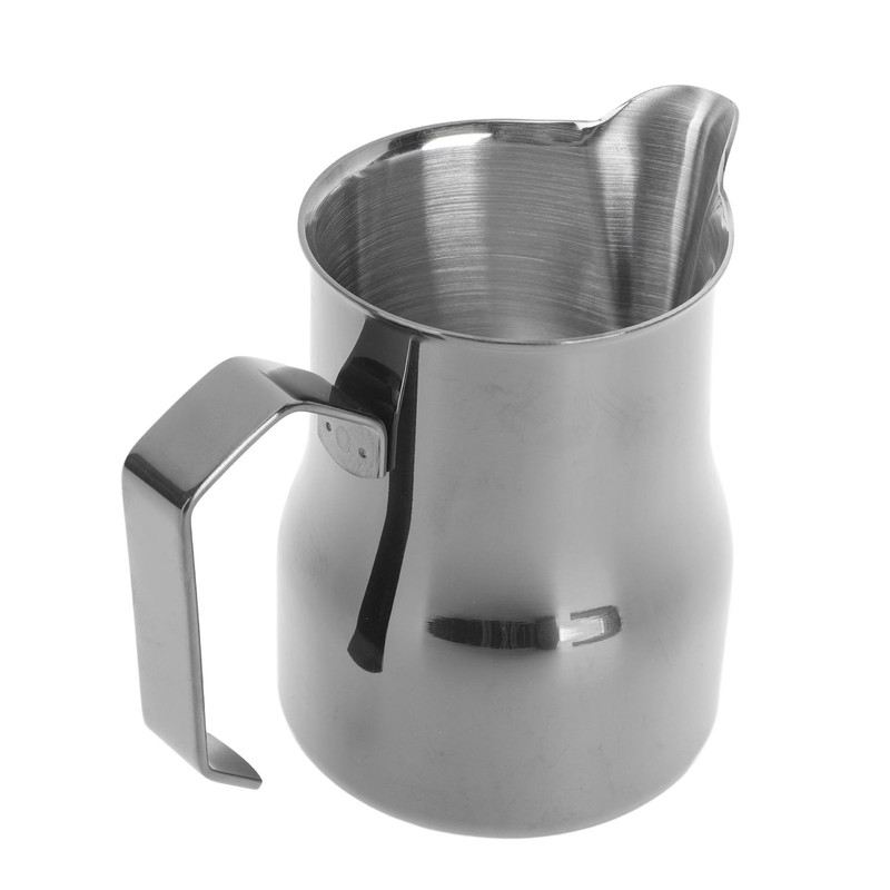 Milk Frother Cup 350ml 304 Stainless Steel Pointed Mouth Foaming