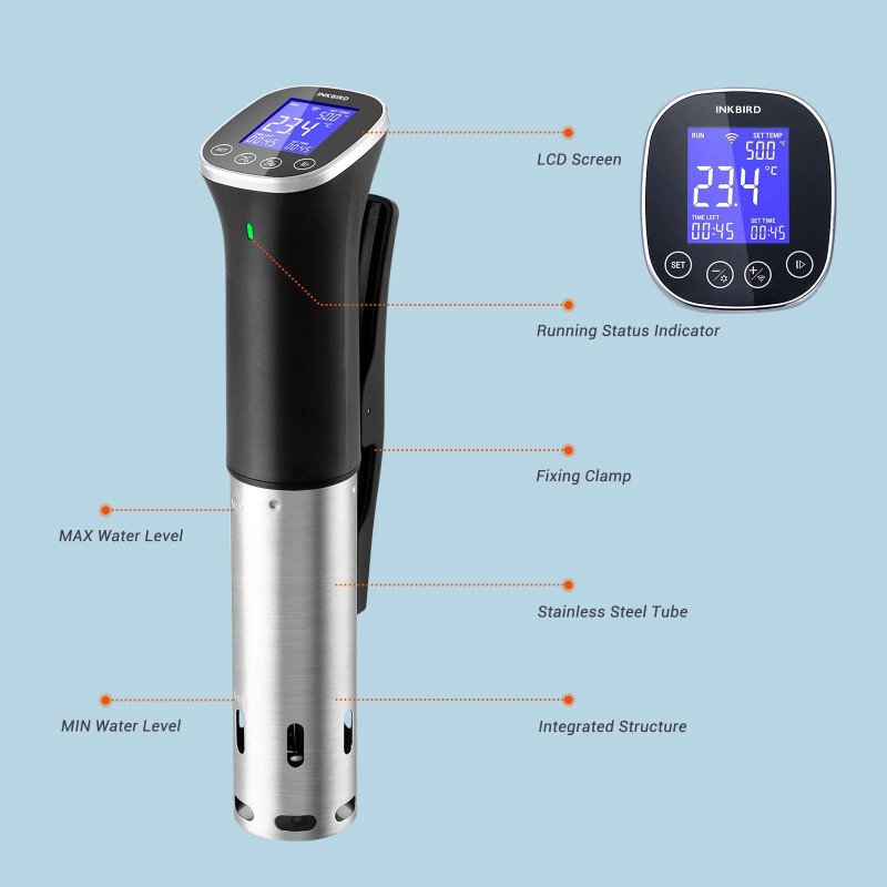 INKBIRD Culinary Sous Vide Precision Cooker ISV-300W Immersion Circulator Timer
