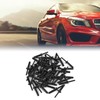 sourcing map 50 x Rivets Car Bumper Fastener Clips Plastic