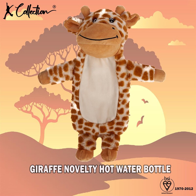 K Collection 3D Novelty Hot Water Bottle with Removable Cover
