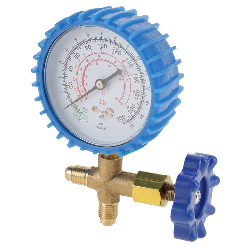 Air Conditioning Refrigerant Recharge Pressure Gauge Manometer Fit for R410A