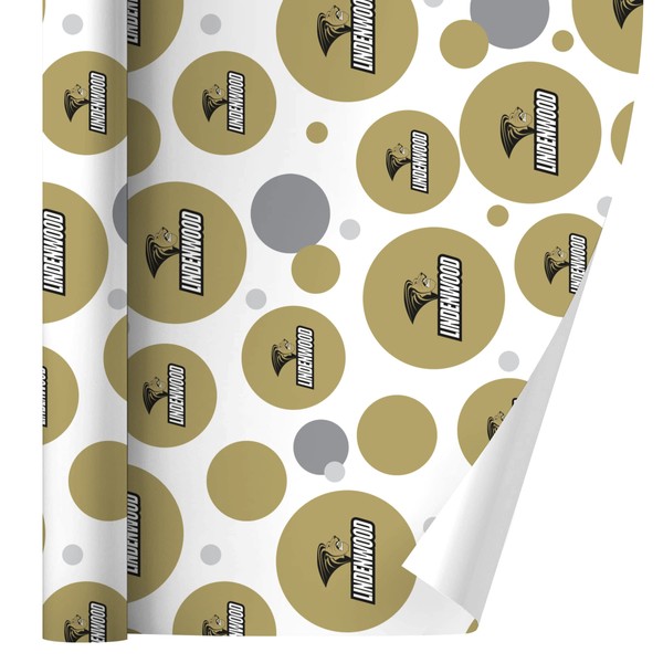 GRAPHICS & MORE Lindenwood University Secondary Logo Gift Wrap Wrapping