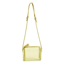 Vera Bradley Clear Crossbody Purse, Golden Olive