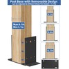 6x6 Post Base 1 Pcs,Heavy Duty Detachable Post Bracket with