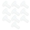 10pcs Calf Milk Nipple Soft Silicone Livestock Pacifier Feeding Equipment