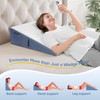 Welzona Wedge Pillow for Sleep, 7.5inch Bed Wedge Pillow for