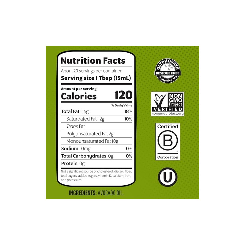 Aceite de aguacate Chosen Foods 2 L