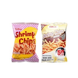 Shrimp Snack Cracker [CalBee] Multi Flavors Combo Movie Night Snack Box (2 Combo, ORG+Yuzu)