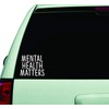 Mental Health Matters Wall Decal Quote Design Sticker Vinyl Art