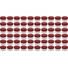 60 Ointment Containers Cream Containers 6 ml with Red Lids