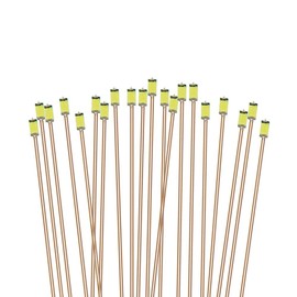 Miniature 0.0004 inch (0.1 mm) Copper Wire with Wiring SMD 0603 Chip LED White 20pcs Train Model Railway Model Building Model Lighting Diorama