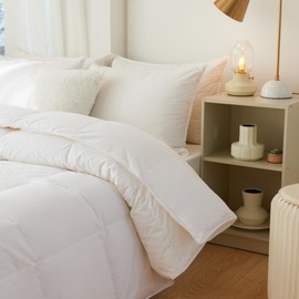 Ambassador Eco-Friendly Microfiber Comforter - 300 GSM Premium Gel Filling, Down-Like Insulation, 240TC Down-Proof Cotton Shell, Breathable & Sustainable, Seasons (Twin/Twin XL)