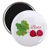 CafePress Beets Magnets 2.25" Round Magnet, Refrigerator Magnet