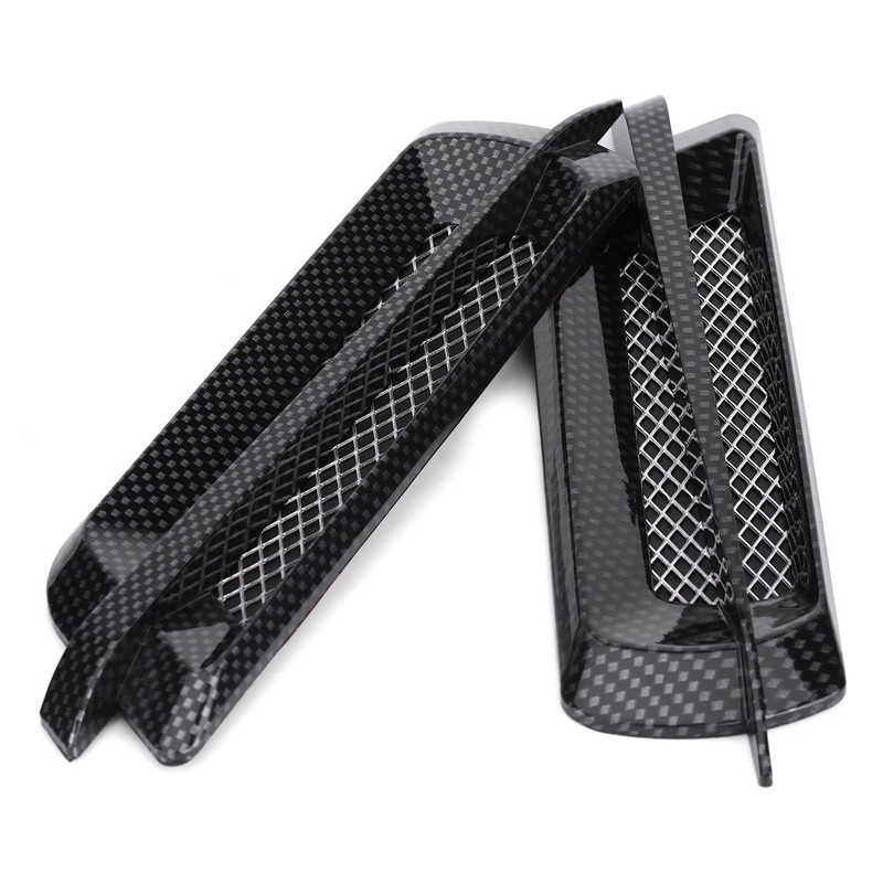 Klanata 2 Piece Car Side Vents, Air Flow Splash Guard