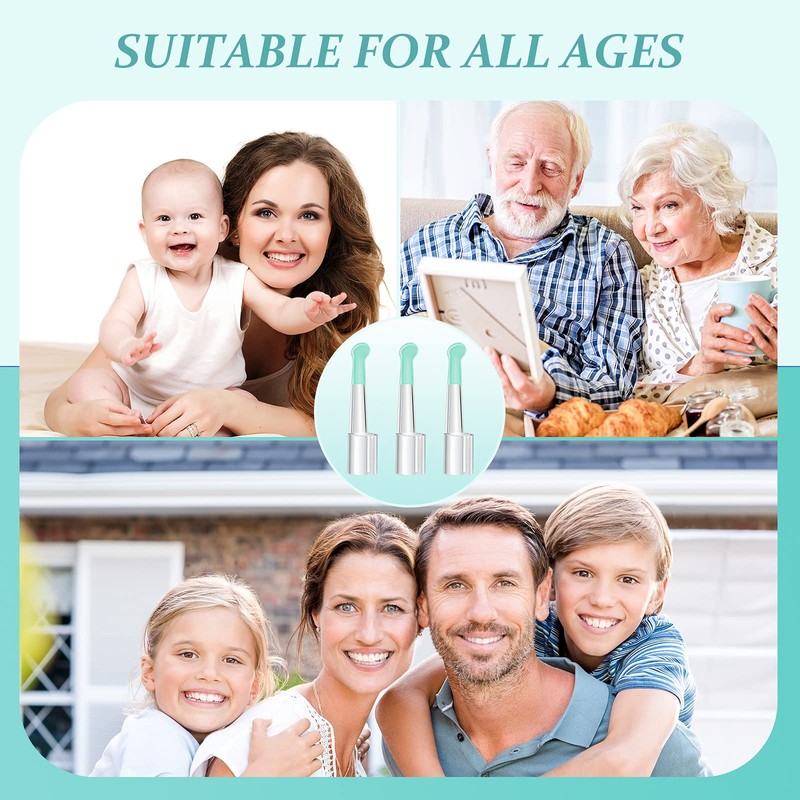 Nuanchu 30 Pcs Ear Spoon Tips Ear Cleaner Replacement Tips