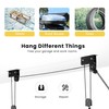 VIVOHOME Kayak Hoist 2-Pack, Overhead Garage Storage Pulley System for