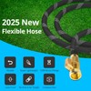 50 ft Garden Hose, 2025 New Ultra Lightweight Kink Free