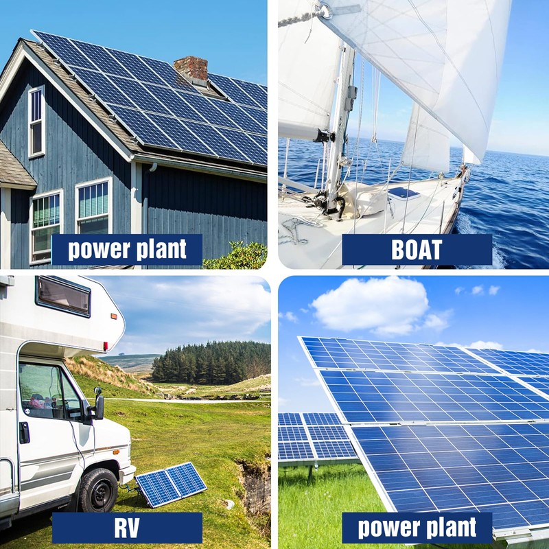 Pack of 20 Solar Panel Water Drain Clips Drainage Clips