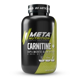 Meta Nutrition, L-Carnitina, 500mg por servicio, 90 cápsulas