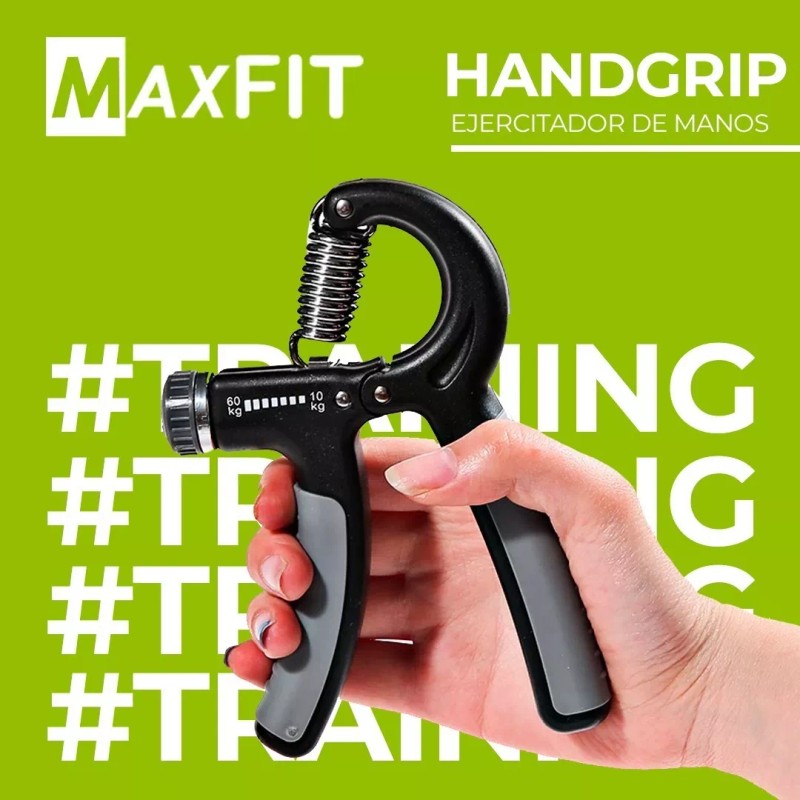 Maxfit Hand Grip Ajustable Fortalecedor De Mano Muñeca Brazo Maxfit