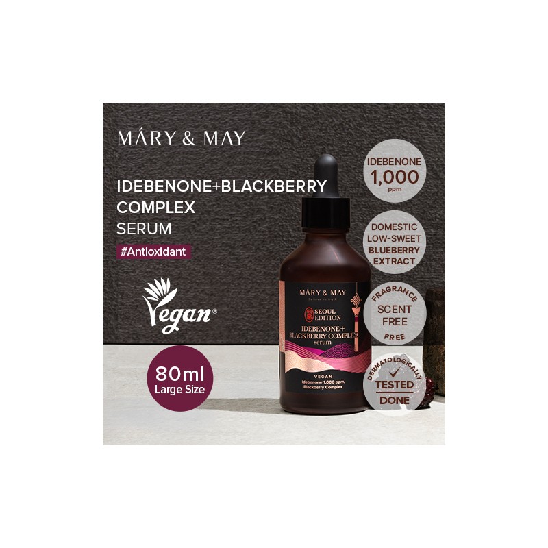 Mary&May [Mary&May]Idebenone+Blackberry Complex Serum 80ml