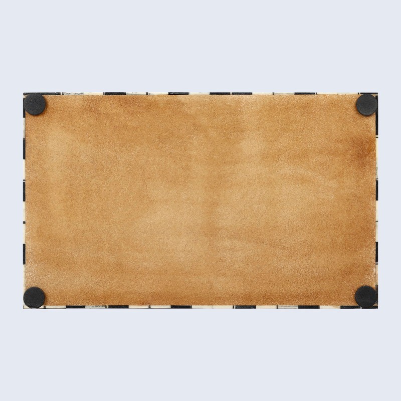 Handicrafts Home Modern Rectangular Decorative Box - Harlequin Pattern, 10x5x5