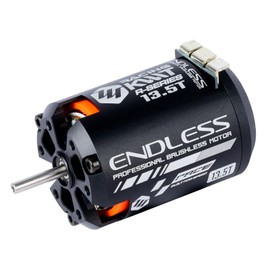 KWTRC Endless Brushless Motor, High-Torque & High-Efficiency RC Motor, Heat-Resistant, Lightweight Design, Compatible with 1/10 On-Road/Off-Road RC Race Cars (13.5T)