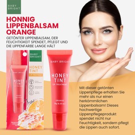 Baby Bright Honey Tint Orange Lip Balm 10g