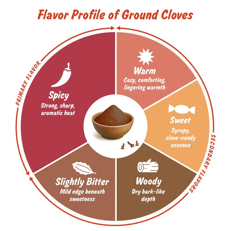Spice Profile USDA Organic Ground Cloves, Lab Tested for Heavy