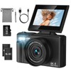 SOPPY Digital Camera, 4K Digital Camera, 4K Video Recording, 64