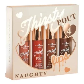 Set Gloss Hi Shine Thirsty Pout Italia Deluxe 4 Pcs