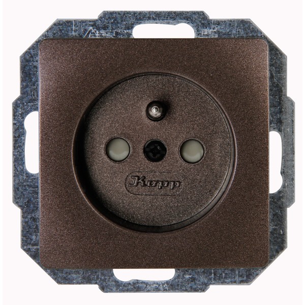 Kopp Paris 921126081 Central SCHUKO socket outlet with Child Protection