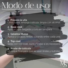 Mussa Esmaltes Semipermanentes Gelish Gama Colores Gelatina                                                                                           