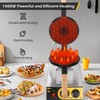 Dyna-Living Bubble Waffle Maker Commercial Bubble Waffle Iron 1400W Electric
