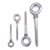 Pack of 2 Eye Bolts with Wood Thread, Diameter 8