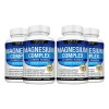 4pc Suplemento Complejo Magnesio 8 Elemental 1000mg