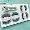 Magnetic Eyelashes, 4 Pairs Reusable Natural Look Eyelash Extensions, Self