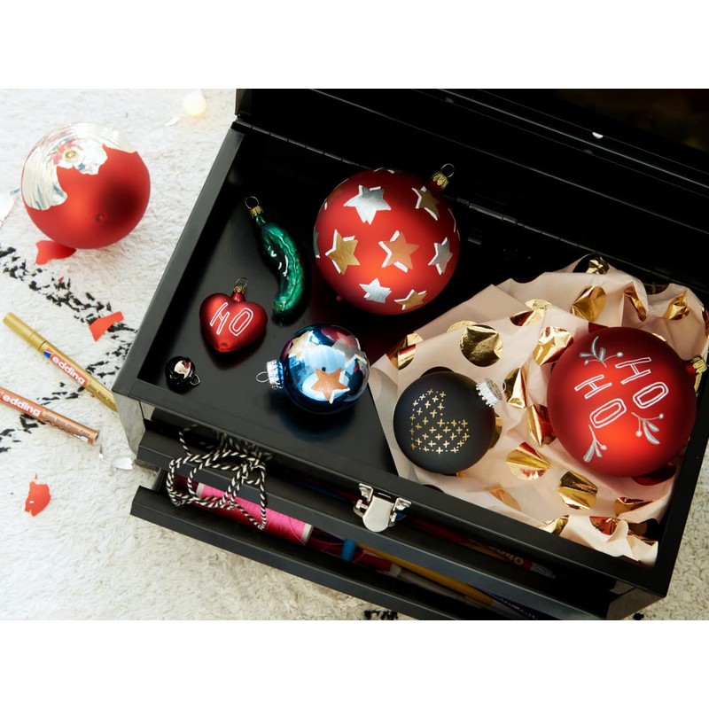 edding Gloss Lacquer Marker Pen, Broad Bullet Tip