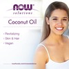 NOW Foods Solutions, Liquid Coconut Oil, Light and Nourishing, Promotes