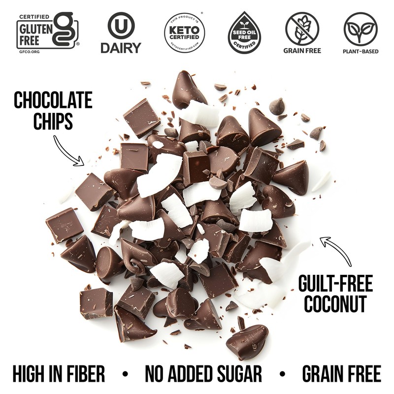 TGB Chocolate Keto Granola | 1g Net Carb Cereal |