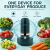Rechargeable Fruit & Vegetable Cleaning Device IPX7 Waterproof USB Produce