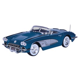 1958 Chevy Corvette Turquoise Timeless Classics 1/18 Diecast Model Car by Motormax 73109TC-TURQ
