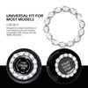 Bawkars Car Bling Push Start Button Cover, Crystal Rhinestone Engine