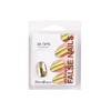 Stargazer False Nails - Gold Metallic