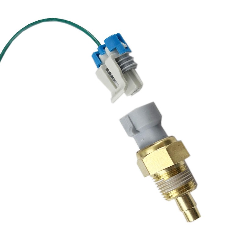 Engine Coolant Temperature Sensor with Connector Pigtail Harness 25037332 Compatible