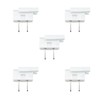 TAODAN 5PCS Lightweight Plug Replacement Electrical Plug Slide Plug White