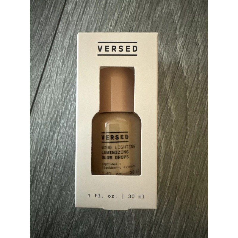 Versed SHEER GOLDEN Mood Lighting Luminizing Glow Drops 1oz