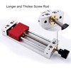 0-100mm Clamping Range Aluminium Alloy Bench Vice, Mini Drill Press